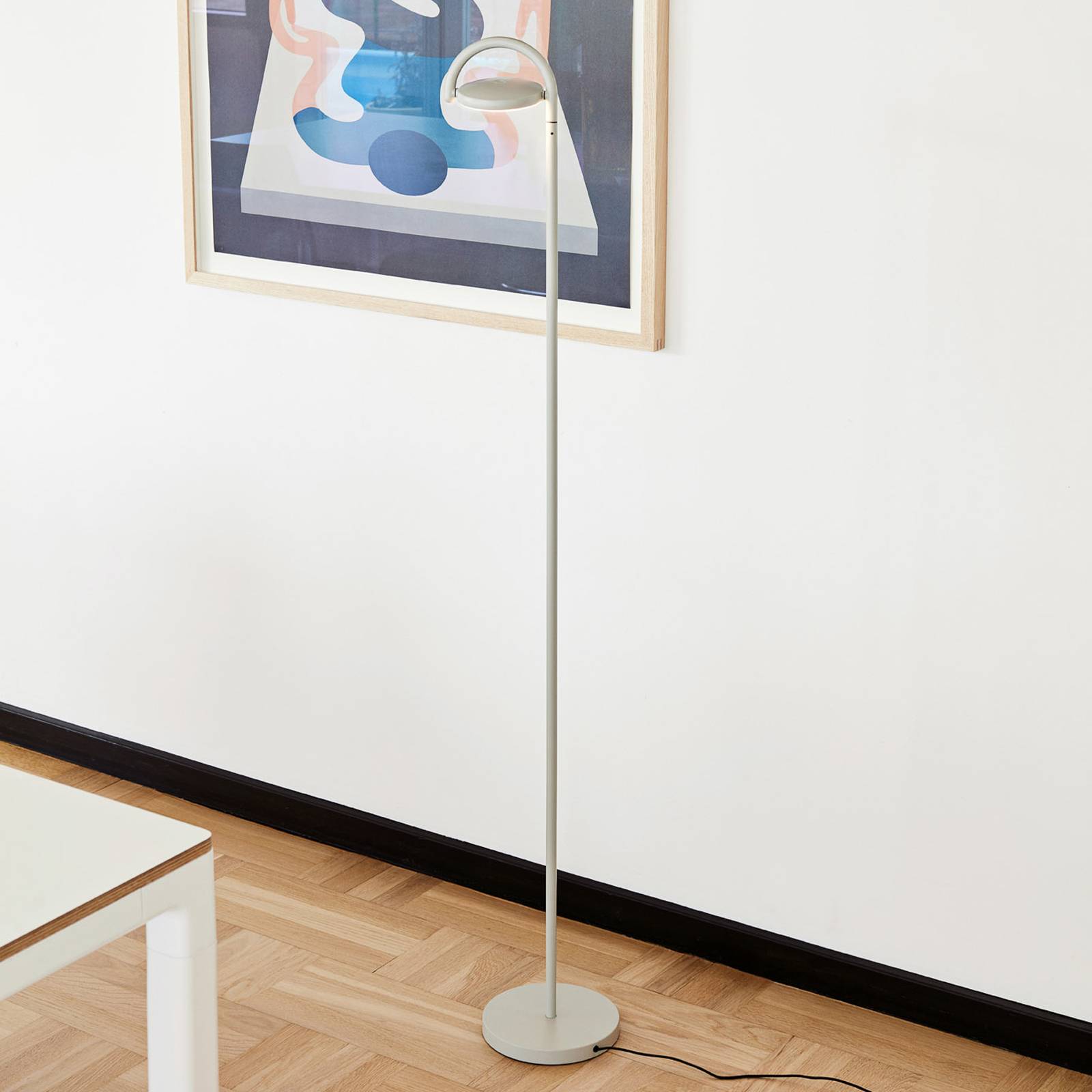 HAY Marselis LED-Stehleuchte verstellbar, grau HAY Marselis LED-Stehleuchte verstellbar, grau von Hay