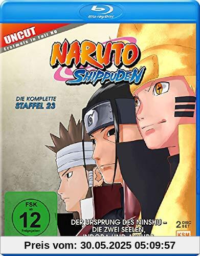 Naruto Shippuden - Staffel 23: Der Ursprung des Ninshu - Die zwei Seelen, Indora und Ashura (Folgen 679-689) [Blu-ray] von Hayato Date