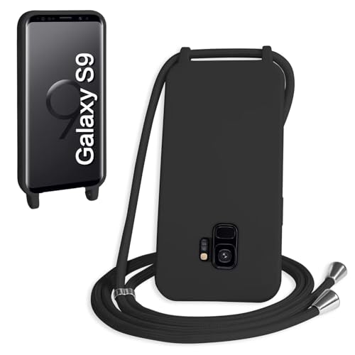 Haygdz Silikon Handykette für Samsung Galaxy S9 Hülle mit Band,Verstellbarer Halskette Handyhülle,Necklace Hülle mit Band,Handyhülle für zum Umhängen,Case mit Schnur, Schwarz Haygdz Silikon Handykette für Samsung Galaxy S9 Hülle mit Band,Verstellbarer Halskette Handyhülle,Necklace Hülle mit Band,Handyhülle für zum Umhängen,Case mit Schnur, Schwarz von Haygdz