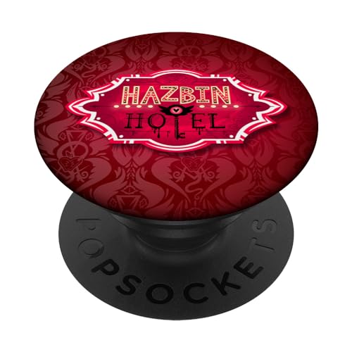 Hazbin Hotel - Titel Pop Socket PopSockets Klebender PopGrip von Hazbin Hotel