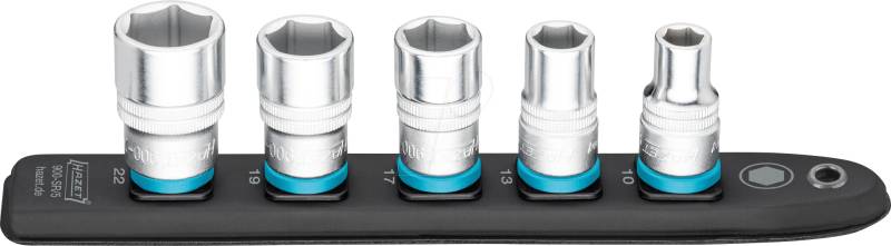 HZ 900-SR/5 - SmartRail 1/2´´Außen Sechskant, 5-teilig von Hazet