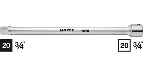 Hazet 1018 Steckschlüssel-Verlängerung Antrieb 3/4  (20 mm) Abtrieb 3/4  (20 mm) 400mm 1St. von Hazet