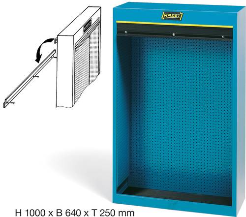 Hazet 111L Werkzeugschrank Herstellerfarbe: Blau von Hazet