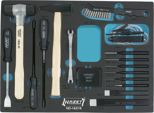 Hazet 163-143/18 Werkzeugset HandwerkerInnen 17teilig Hazet 163-143/18 Werkzeugset HandwerkerInnen 17teilig von Hazet