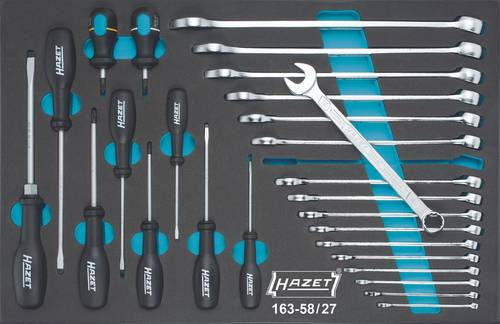 Hazet 163-58/27 Werkzeugset HandwerkerInnen 27teilig von Hazet