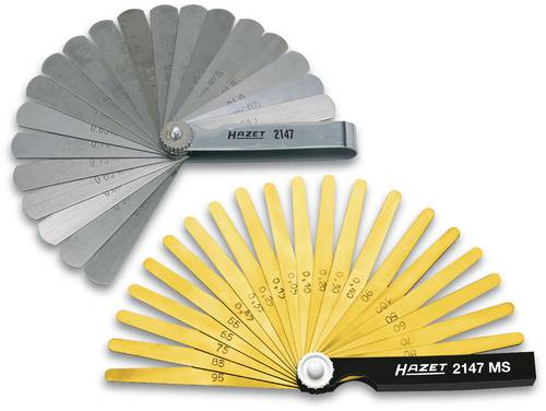 Hazet 2147 Fühlerlehre 0.05 - 1mm Anzahl Blätter: 20 Hazet 2147 Fühlerlehre 0.05 - 1mm Anzahl Blätter: 20 von Hazet