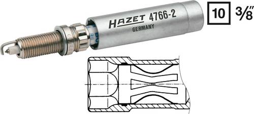 Hazet 4766-2 Zündkerzen-Schlüssel von Hazet