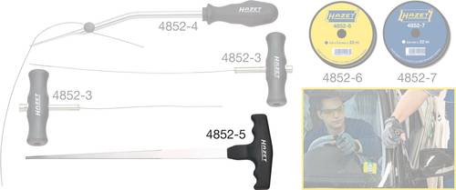 Hazet 4852-5 Ausglaswerkzeug-Satz / Drahtstarter von Hazet