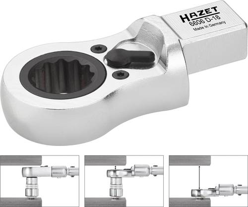 Hazet 6606D-16 Einsteck-Ratschen-Ringschlüssel von Hazet