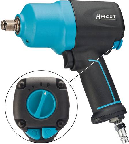 Hazet 9012EL-SPC Druckluft-Schlagschrauber Werkzeugaufnahme: 1/2  (12.5 mm) Außenvierkant Drehmom von Hazet