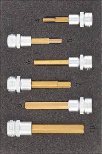 Hazet Steckschlüssel-Bit-Einsatz-Set 3/8  (10 mm) 6teilig 163-302/6 von Hazet