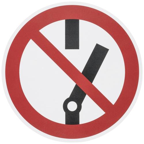 Warnschild Vorsicht - Nicht schaltend! 1St. Warnschild Vorsicht - Nicht schaltend! 1St. von Hazet