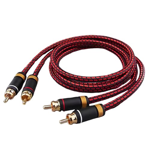 2, 5 ft eingedickte sauerstofffreie Kupfer-Kupfer-Koaxial-Audiokabel mit zwei Schild und 24 Karat Gold-Plattiersteckern für Heimkino, Soundbar und AV-Empfänger 2, 5 ft eingedickte sauerstofffreie Kupfer-Kupfer-Koaxial-Audiokabel mit zwei Schild und 24 Karat Gold-Plattiersteckern für Heimkino, Soundbar und AV-Empfänger von Hbbgdiy
