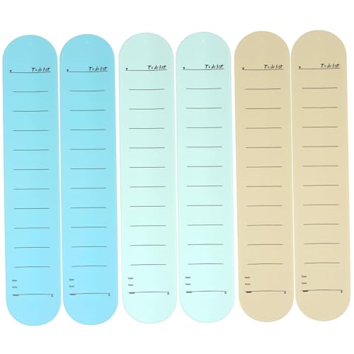 6pcs wiederverwendbares Silikon-Notepad-Armband, wasserdicht 6pcs wiederverwendbares Silikon-Notepad-Armband, wasserdicht von Hbbgdiy