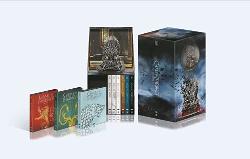 Game of Thrones L'intégrale des Saisons 1 à 8 [Édition Collector Iron Anniversary 10 Ans-Blu-Ray + Figurine Trône de Fer] von HBO