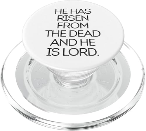 Er ist von den Toten auferstanden und er ist Herr Jesus Ostern PopSockets PopGrip für MagSafe Er ist von den Toten auferstanden und er ist Herr Jesus Ostern PopSockets PopGrip für MagSafe von He has risen from the dead and he is Lord Jesus