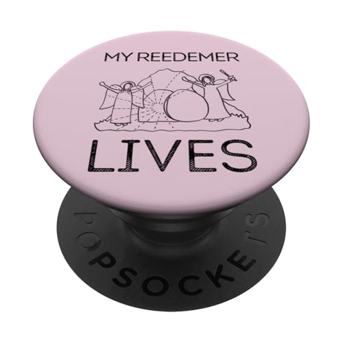 Jesus oprificed his life and starb for you & I Happy Easter PopSockets Klebender PopGrip von He has risen from the dead and he is Lord Jesus