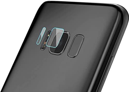 HeXtruX Premium Kamera Objektiv & Blitzlinse HD+ Panzerfolie Schutzfolie für Samsung Galaxy S8 / S8 Plus - Kameralinse Schutz – 9H Tempered Glass - 2.5D Round Edge + 3-in1 Einbauset von HeXtruX