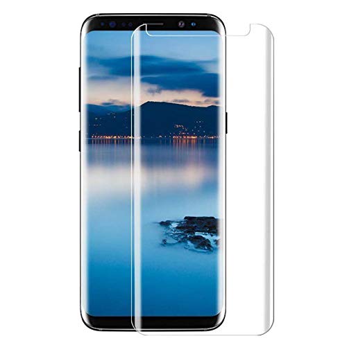 HeXtruX Transparent Panzerschutzfolie Glassfolie Panzerfolie Schutzfolie für Samsung Galaxy S9 SM-G960 - Tempered Glass - 3D Full Coverage - TRANPARENT von HeXtruX