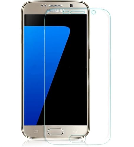 Panzerschutzfolie Glassfolie Panzerfolie Schutzfolie für Samsung Galaxy S7 – Panzerfolie - Tempered Glass - Full Coverage- TRANSPARENT von HeXtruX