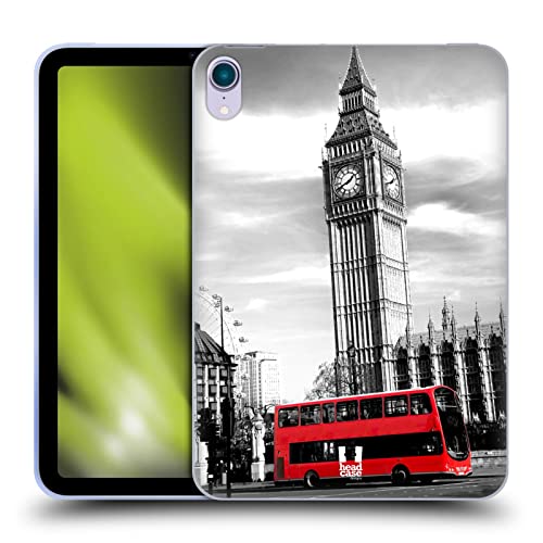 Head Case Designs Big Ben Tower of London Schönsten Orte Der Welt Set 2 Soft Gel Handyhülle Hülle kompatibel mit Apple iPad Mini (2021/2024) von Head Case Designs