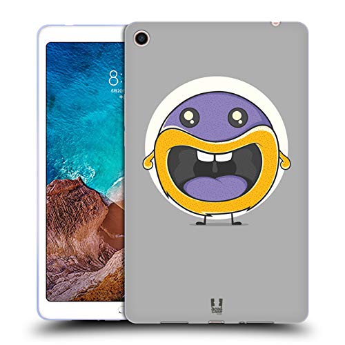 Head Case Designs Großer Mund O Alphabet Monster Soft Gel Huelle kompatibel mit Xiaomi Mi Pad 4 Plus von Head Case Designs