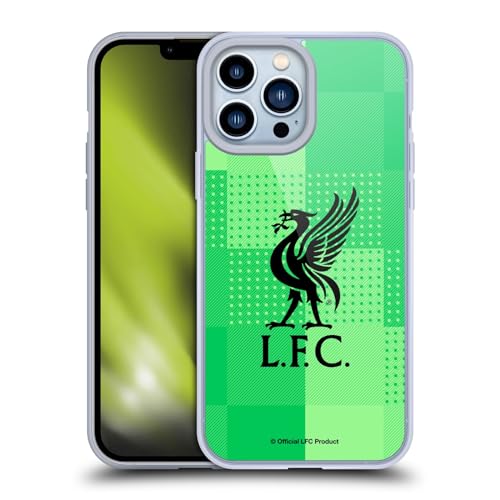 Head Case Designs Offiziell Offizielle Liverpool Football Club Home Torwart 2021/22 Soft Gel Handyhülle Hülle kompatibel mit Apple iPhone 13 Pro Max von Head Case Designs