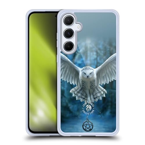 Head Case Designs Offizielle Anne Stokes Die Magie Hervorzurufen Eule Gel Handyhülle Hülle [Militärischer Schutzgrad] Kompatibel mit Samsung Galaxy A55 5G von Head Case Designs