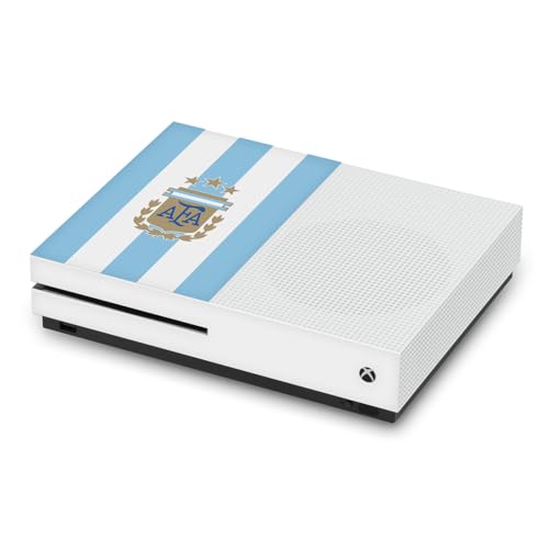 Head Case Designs Offizielle Argentina National Football Team Home 2024/25 Wappen-Set Vinyl Haut Gaming Aufkleber Abziehbild Abdeckung kompatibel mit Xbox One S Console Head Case Designs Offizielle Argentina National Football Team Home 2024/25 Wappen-Set Vinyl Haut Gaming Aufkleber Abziehbild Abdeckung kompatibel mit Xbox One S Console von Head Case Designs