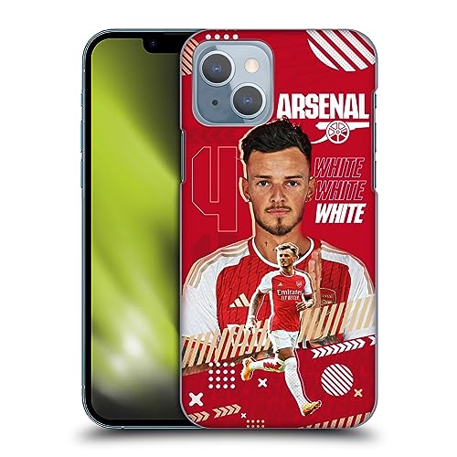 Head Case Designs Offizielle Arsenal FC Ben White 2023/24 Erstes Team Harte Rueckseiten Handyhülle Hülle Huelle kompatibel mit Apple iPhone 14 Head Case Designs Offizielle Arsenal FC Ben White 2023/24 Erstes Team Harte Rueckseiten Handyhülle Hülle Huelle kompatibel mit Apple iPhone 14 von Head Case Designs