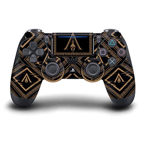 Head Case Designs Offizielle Assassin's Creed Crest & Broken Spear Odyssee Kunstwerk Vinyl Haut Gaming Aufkleber Abziehbild Abdeckung kompatibel mit Sony Playstation 4 PS4 DualShock 4 Controller Head Case Designs Offizielle Assassin's Creed Crest & Broken Spear Odyssee Kunstwerk Vinyl Haut Gaming Aufkleber Abziehbild Abdeckung kompatibel mit Sony Playstation 4 PS4 DualShock 4 Controller von Head Case Designs