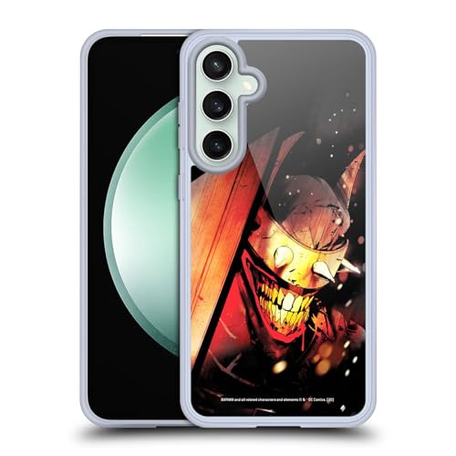 Head Case Designs Offizielle Batman DC Comics The Batman Who Laughs The Dark Knights Gel Handyhülle Hülle [Militärischer Schutzgrad] Kompatibel mit Samsung Galaxy S23 FE 5G von Head Case Designs