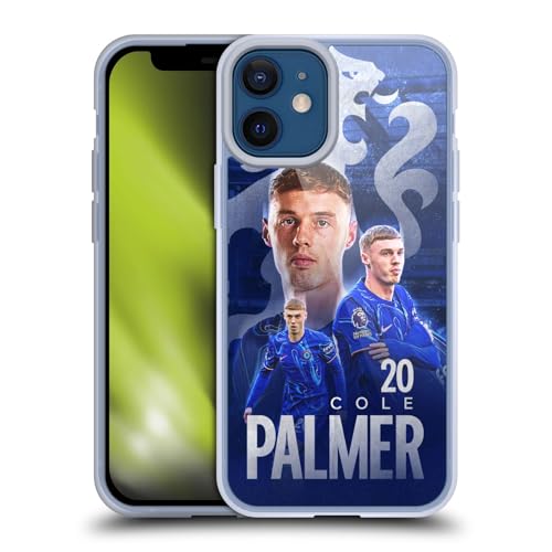 Head Case Designs Offizielle Chelsea Football Club Cole Palmer 2024/25 Erstes Team Gelhülle [Militärischer Schutzgrad] Kompatibel Mit Apple iPhone 12 Mini Und Kompatibel Mit MagSafe von Head Case Designs