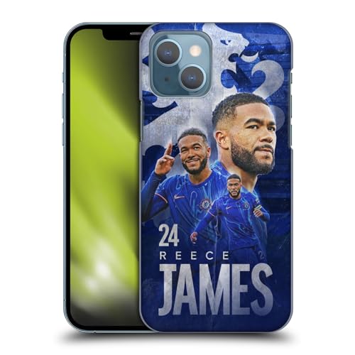 Head Case Designs Offizielle Chelsea Football Club Reece James 2024/25 Erstes Team Harte Rueckseiten Handyhülle Hülle Huelle kompatibel mit Apple iPhone 13 Head Case Designs Offizielle Chelsea Football Club Reece James 2024/25 Erstes Team Harte Rueckseiten Handyhülle Hülle Huelle kompatibel mit Apple iPhone 13 von Head Case Designs