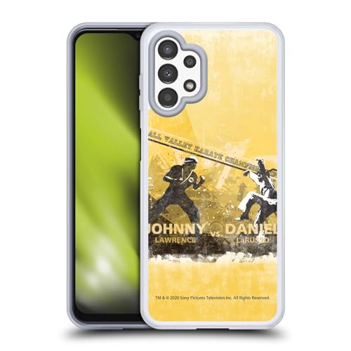 Head Case Designs Offizielle Cobra Kai All Valley Karate Championship Grafiken 2 Soft Gel Handyhülle Hülle kompatibel mit Samsung Galaxy A13 (2022) von Head Case Designs