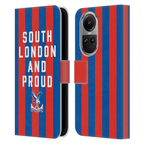 Head Case Designs Offizielle Crystal Palace FC South London & Proud 2025 Pokalfinale Leder Brieftaschen Handyhülle Hülle Huelle kompatibel mit Oppo Reno10 5G / Reno10 Pro 5G Head Case Designs Offizielle Crystal Palace FC South London & Proud 2025 Pokalfinale Leder Brieftaschen Handyhülle Hülle Huelle kompatibel mit Oppo Reno10 5G / Reno10 Pro 5G von Head Case Designs