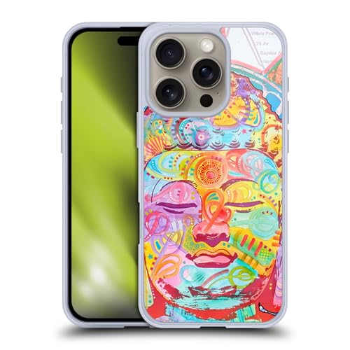 Head Case Designs Offizielle Dean Russo Buddha Liberty Popkultur Gel Handyhülle Hülle [Militärischer Schutzgrad] Kompatibel mit Apple iPhone 16 Pro von Head Case Designs