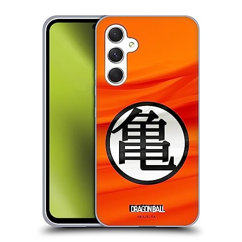 Head Case Designs Offizielle Dragon Ball Kame Symbol Ikonisch Soft Gel Handyhülle Hülle kompatibel mit Samsung Galaxy A54 5G von Head Case Designs