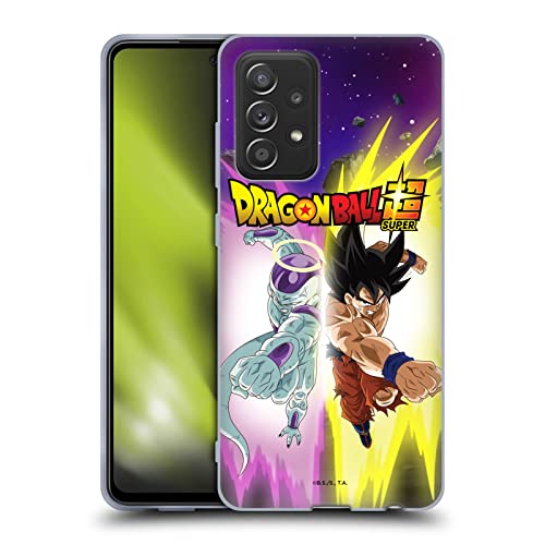 Head Case Designs Offizielle Dragon Ball Super Frieza Und Goku Universe Survival Arc Soft Gel Handyhülle Hülle kompatibel mit Galaxy A52 / A52s / 5G (2021) von Head Case Designs