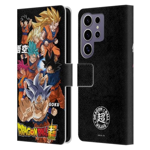 Head Case Designs Offizielle Dragon Ball Super Goku Universe Survival Characters Leder Brieftaschen Handyhülle Hülle Huelle kompatibel mit Samsung Galaxy S25 Ultra Head Case Designs Offizielle Dragon Ball Super Goku Universe Survival Characters Leder Brieftaschen Handyhülle Hülle Huelle kompatibel mit Samsung Galaxy S25 Ultra von Head Case Designs