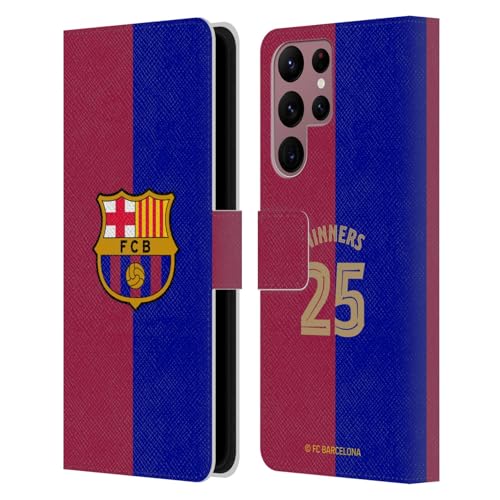 Head Case Designs Offizielle FC Barcelona Heim Kit Spanischer Pokalsieger 2025 Leder Brieftaschen Handyhülle kompatibel mit Samsung Galaxy S22 Ultra 5G Head Case Designs Offizielle FC Barcelona Heim Kit Spanischer Pokalsieger 2025 Leder Brieftaschen Handyhülle kompatibel mit Samsung Galaxy S22 Ultra 5G von Head Case Designs