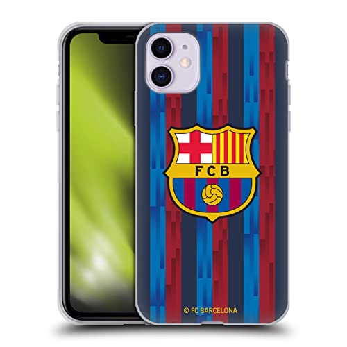 Head Case Designs Offizielle FC Barcelona Home 2022/23 Crest Kit Gel Handyhülle Hülle [Militärischer Schutzgrad] Kompatibel mit Apple iPhone 11 von Head Case Designs