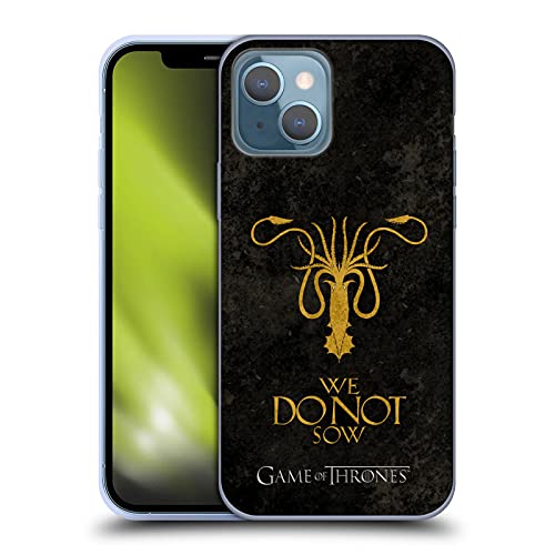 Head Case Designs Offizielle HBO Game of Thrones Greyjoy Dark Distressed Look Sigils Soft Gel Handyhülle Hülle kompatibel mit Apple iPhone 13 Head Case Designs Offizielle HBO Game of Thrones Greyjoy Dark Distressed Look Sigils Soft Gel Handyhülle Hülle kompatibel mit Apple iPhone 13 von Head Case Designs