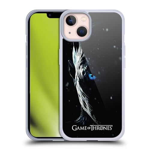 Head Case Designs Offizielle HBO Game of Thrones Night King Werbemotiven Staffel 7 Soft Gel Handyhülle Hülle kompatibel mit Apple iPhone 13 von Head Case Designs