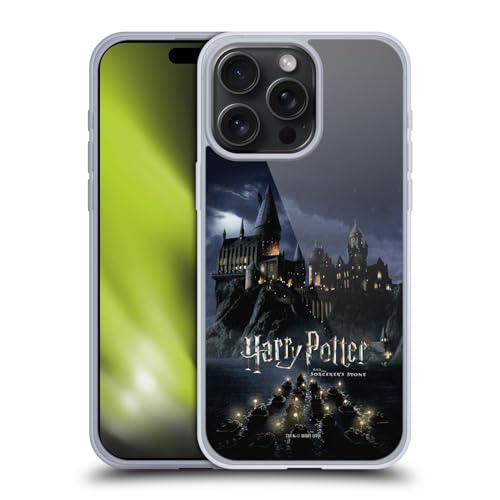 Head Case Designs Offizielle Harry Potter Burg Sorcerer's Stone II Soft Gel Handyhülle Hülle kompatibel mit Apple iPhone 15 Pro Max von Head Case Designs