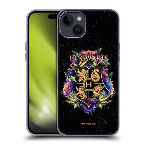 Head Case Designs Offizielle Harry Potter Hogwarts Wappen 1 Deathly Hallows XXXI Soft Gel Handyhülle Hülle kompatibel mit Apple iPhone 7 Plus/iPhone 8 Plus von Head Case Designs