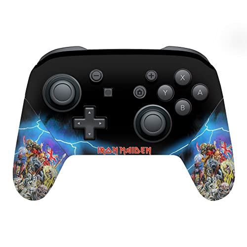 Head Case Designs Offizielle Iron Maiden Best of Beast Grafik Kunst Vinyl Haut Gaming Aufkleber Abziehbild Abdeckung kompatibel mit Nintendo Switch Pro Controller Head Case Designs Offizielle Iron Maiden Best of Beast Grafik Kunst Vinyl Haut Gaming Aufkleber Abziehbild Abdeckung kompatibel mit Nintendo Switch Pro Controller von Head Case Designs