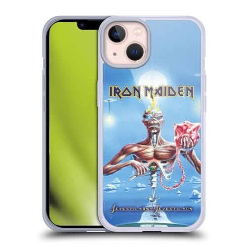 Head Case Designs Offizielle Iron Maiden SSOSS Plattencover Soft Gel Handyhülle Hülle kompatibel mit Apple iPhone 13 von Head Case Designs
