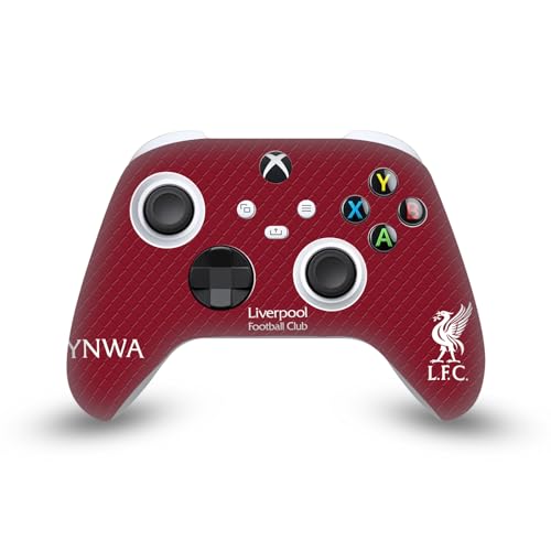 Head Case Designs Offizielle Liverpool Football Club Heim Kit 2023/24 Vinyl Haut Gaming Aufkleber Abziehbild Abdeckung kompatibel mit Xbox Series X/S Controller von Head Case Designs