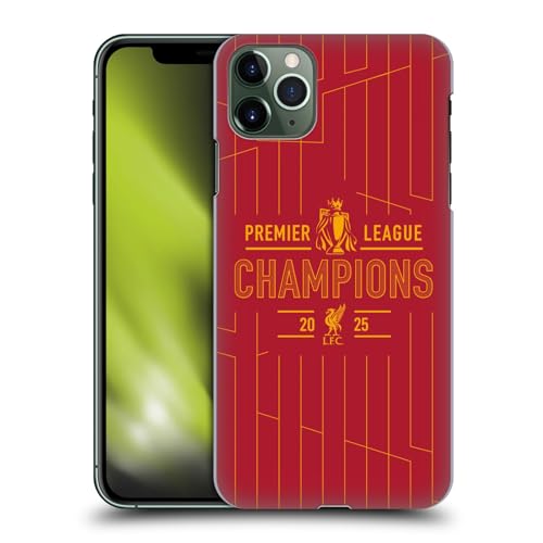 Head Case Designs Offizielle Liverpool Football Club Heimtrikot-Muster Premier League Meister 2025 Harte Rueckseiten Handyhülle kompatibel mit Apple iPhone 11 Pro Max Head Case Designs Offizielle Liverpool Football Club Heimtrikot-Muster Premier League Meister 2025 Harte Rueckseiten Handyhülle kompatibel mit Apple iPhone 11 Pro Max von Head Case Designs